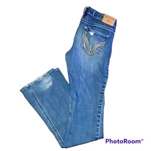 3/$15 Hollister bootcut size 25 low rise jeans
